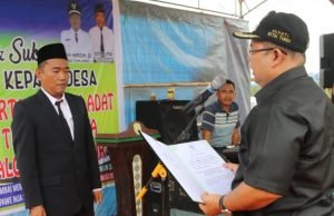Pj Kades Tepian Budaya Dikukuhkan – Bupati Minta Budaya Leluhur Dijaga