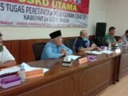 Rapat Evaluasi VII Gugus Tugas COVID-19 Kutim – Pos Jaga Tetap Siaga, Bantuan Terus Berjalan
