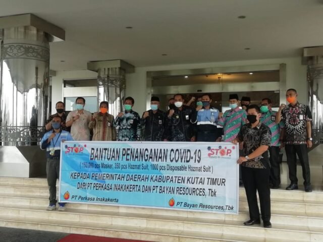 Pemkab Kutim Terima Bantuan Masker dan APD dari Dua Perusahaan00