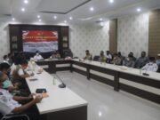 Bupati Kutim Ikuti Rakor Lintas Sektoral Bersama Kapolri – Bahas Persiapan Jelang Idul Fitri 1442 H