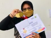 Kayla Adinda Utomo Kembali Harumkan Kutim di Kancah Nasional – Gondol 3 Emas di Kartini Open Archery Champion 2021