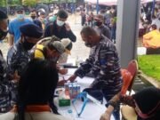 Ratusan Warga Kutim “Serbu” Makolanal Sangatta – Ikut Sukseskan Vaksinasi COVID-19