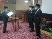 Bupati Lantik Tiga Dewas PDAM Tirta Tuah Benua Kutim