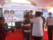 Di Sangkulirang, BPTD Sosialisasikan LLAJ, Anggota DPR RI Irwan Serap Aspirasi