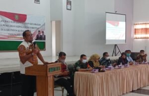 15 Desa dari 5 Kecamatan di Kutim Ikuti Pembekalan Kepanitiaan Pilkades
