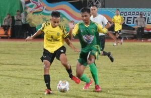 Kalah Tipis 1-0 atas Berau, Kutim Siap Bangkit Lawan Samarinda
