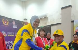 Tambahan 1 Emas Porprov Kaltim dari Atlet Tenis Meja Kutim