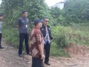 Hujan-Hujanan, Bupati Tinjau Sejumlah Infrastruktur Jalan