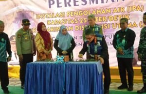 IPA 25 Liter Per Detik dan JDU Layani Air Bersih di 6 Desa Ranpul
