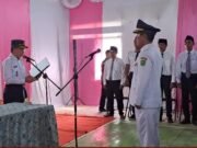 Ardiansyah Kukuhkan Camat Longmes dan Lantik Anggota BPD PAW