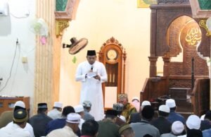Iduladha, Wabup Salat Id di Masjid At Taubah Sangsel