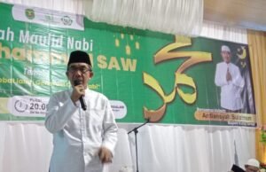 Penuhi Undangan PHBI, Ardiansyah Tausiyah di Masjid Jami Darussalam Muara Bengkal
