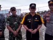 Petugas Gabungan Sangkulirang Disiagakan – Jaga Misa Malam Natal di Gereja Kecamatan