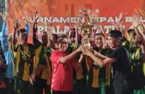 Moss FC Kampiun Turnamen Sepak Bola Bupati Cup U-40 Kutim