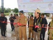 Tingkatkan Sinergi Desa, Bupati Kutim Resmikan Kantor BPD Desa Miau Baru