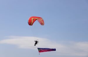 Bupati Temui Atlet Paralayang, Dorong Pusat Wisata Dirgantara Nasional di Festival Sekerat 2025
