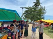 Pantai Sekerat Dipadati Pelancong, Polsek Bengalon Perketat Pengawasan Keamanan